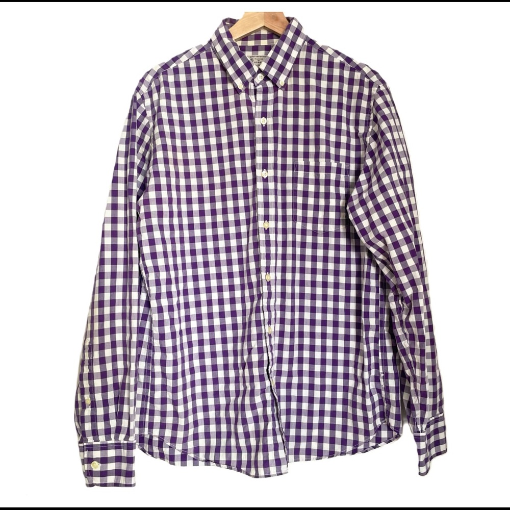 J.Crew Button Down Gingham Check Shirt